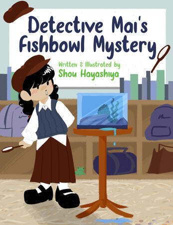 Children&#39;s Book Cover for Digital Illustration class.