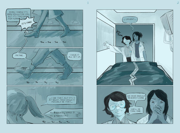 Get Rich Quick N&amp;E - Pg 1 + 2