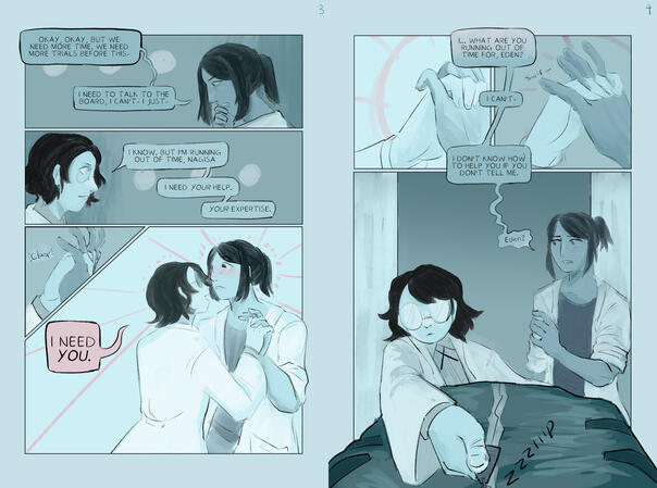 Get Rich Quick N&amp;E - Pg 3 + 4