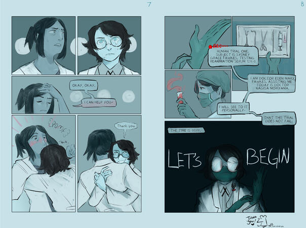 Get Rich Quick N&amp;E - Pg 7 + 8