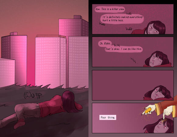 Fishbowl Girl Prologue - Pg 12 + 13