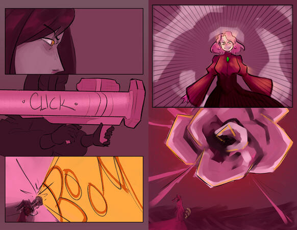 Fishbowl Girl Prologue - Pg 8 + 9