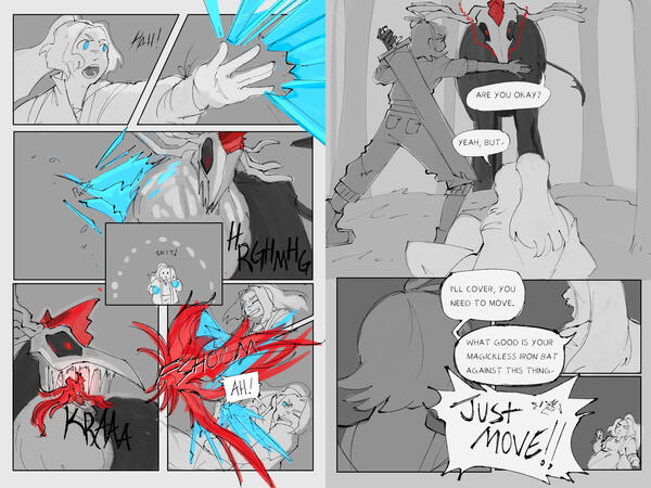 Dogs on Duty - Pg 3 + 4